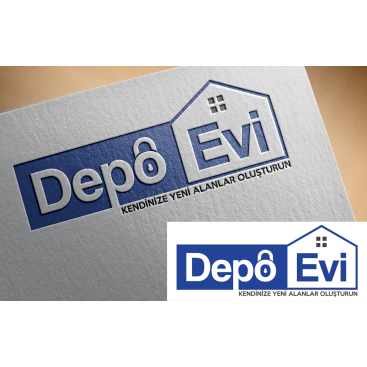 EŞYA DEPOLAMA FİRMASI LOGO TASARIMI yarışmasına tasarımcı muratrasul46 tarafından sunulan  tasarım 