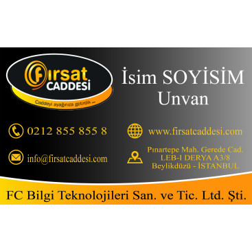 2 Marka Tek Kartvizit yarışmasına tasarımcı cevdetzorlu tarafından sunulan  tasarım
