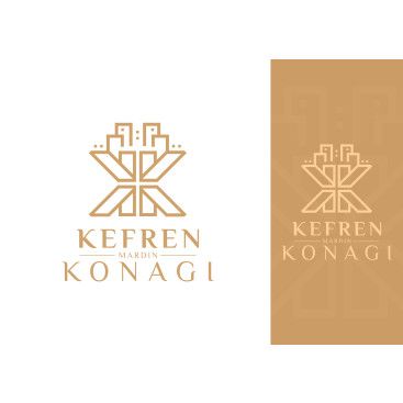 Kefren Konağı Logo Tasarımı yarışmasına tasarımcı grfkismail tarafından sunulan  tasarım 