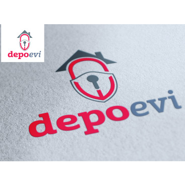 EŞYA DEPOLAMA FİRMASI LOGO TASARIMI yarışmasına tasarımcı Rapsodi tarafından sunulan  tasarım 