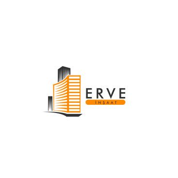 ERVE İnşaat İçin Logo+KurumsalKimlik yarışmasına tasarımcı designburak tarafından sunulan  tasarım 