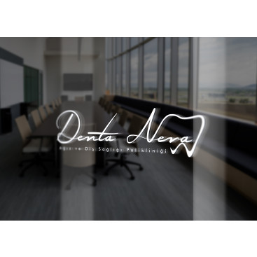 Diş kliniği için logo tasarımı yarışmasına tasarımcı mrdgsn tarafından sunulan  tasarım 