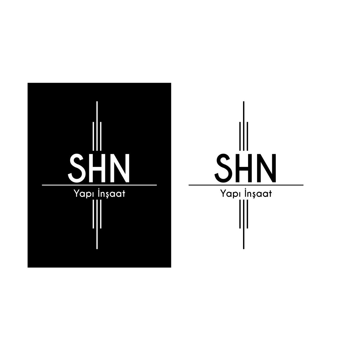 Tasarlayan Nil Çekerkeskin-SHN GRUP YAPI İNŞAAT LOGOSUNU ARIYOR
