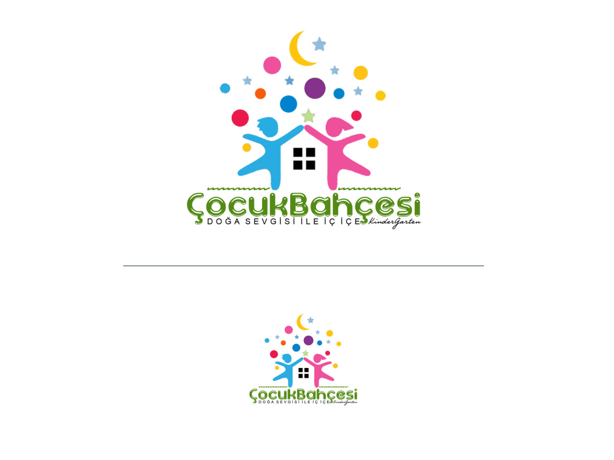 Tasarlayan grafikodam-Kres gündüz cocuk bakimevi icin logo 