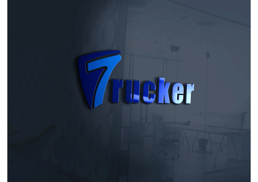 'TRUCKER' FİRMAMIZ İÇİN LOGO ARIYORUZ. yarışmasına tasarımcı ozencmelike tarafından sunulan  tasarım 