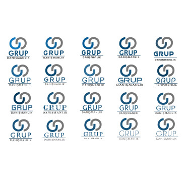 Grup Danismanlik (GD) Logo Tasarimi yarışmasına tasarımcı peraworks tarafından sunulan  tasarım 