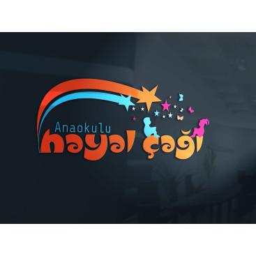 Anaokulu Logosu yarışmasına tasarımcı kuzfe35 tarafından sunulan  tasarım 