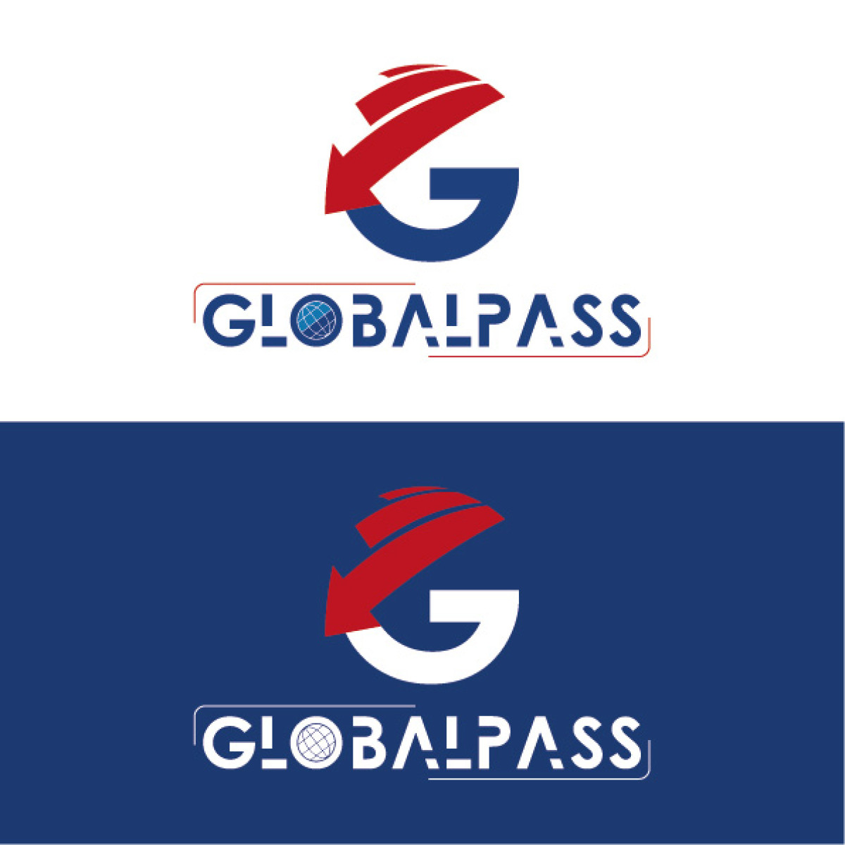 Tasarlayan seydanurblgn-Globalpass logo tasarim