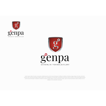 GENPA LOGOSUNU ARIYOR yarışmasına tasarımcı Kalzeno tarafından sunulan  tasarım 