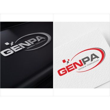 GENPA LOGOSUNU ARIYOR yarışmasına tasarımcı X266 tarafından sunulan  tasarım 