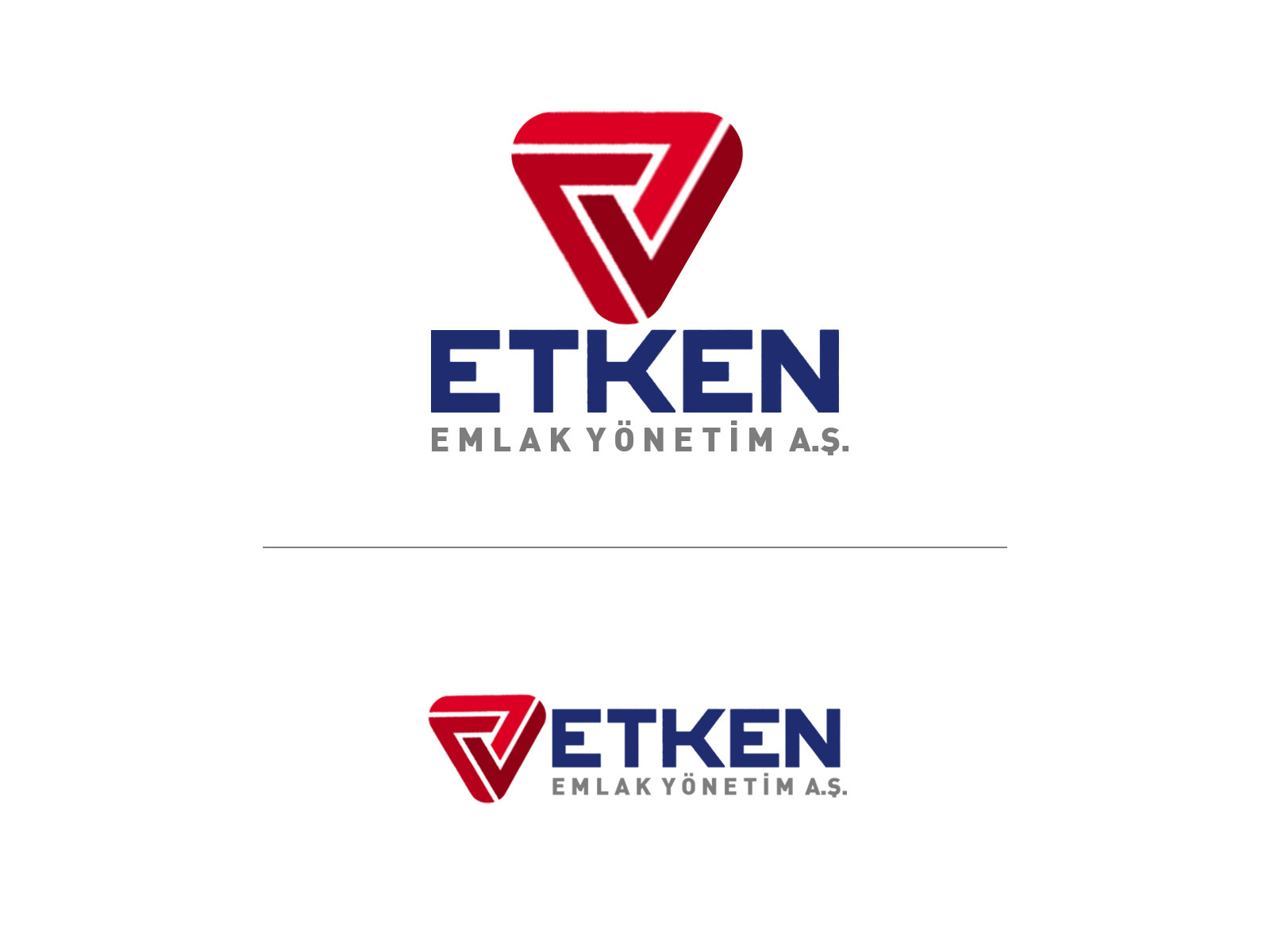 Tasarlayan grafikodam-Etken Emlak Yönetim A.Ş. için logo 