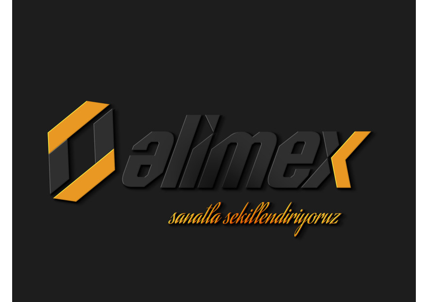 Alimex Yeni Logosunu Arıyor! yarışmasına tasarımcı drenk tarafından sunulan  tasarım 