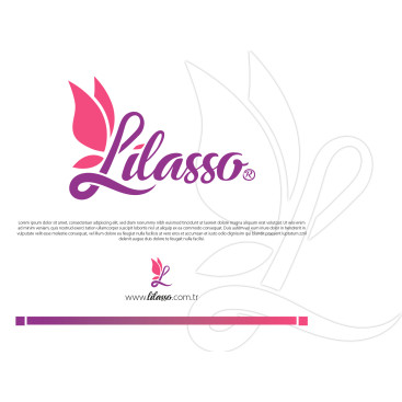 ''LİLASSO'' MARKASI İÇİN LOGO-KARTVİZİT yarışmasına tasarımcı Etrah™ tarafından sunulan  tasarım