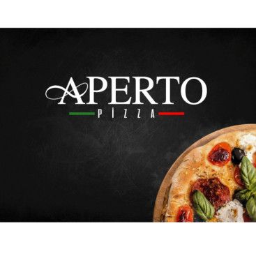 APERTO PİZZA LOGOSUNU ARIYOR yarışmasına tasarımcı Chiwely tarafından sunulan  tasarım 