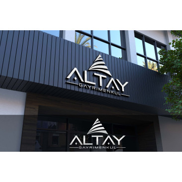 Altay  Gayrimenkul Logo  Tasarımı  yarışmasına tasarımcı 443618 tarafından sunulan  tasarım 