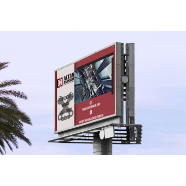 Ana yol kenarlarına tabela tasarımı yarışmasına tasarımcı mr.spongegun tarafından sunulan  tasarım 