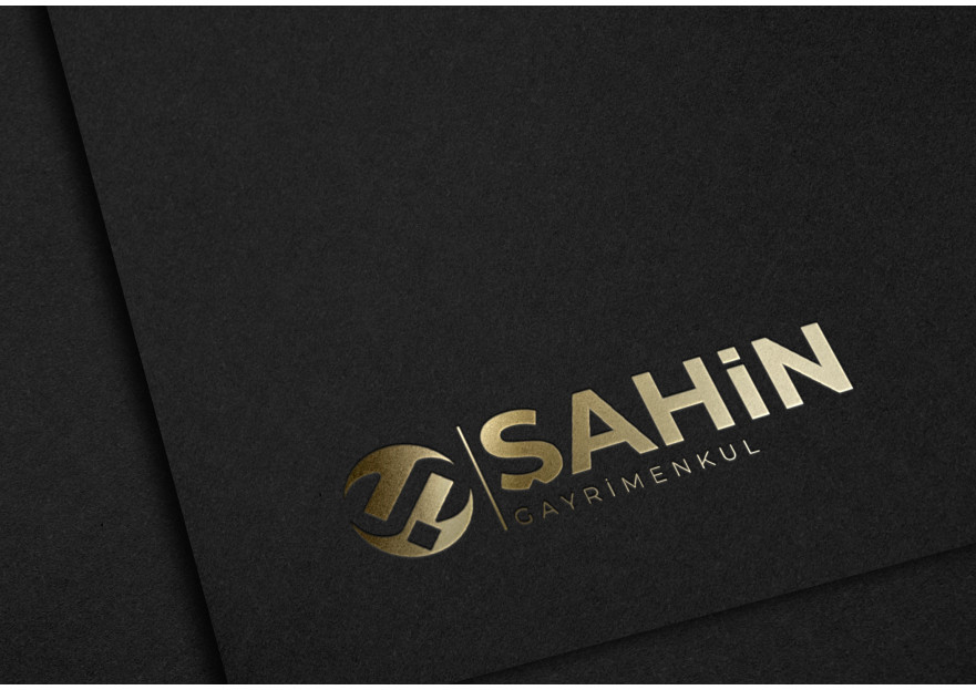 Şahin Gayrimenkul Logo + Kurumsal Kimlik yarışmasına tasarımcı pinkselldesign tarafından sunulan  tasarım 