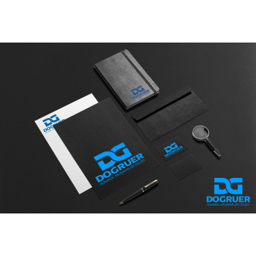 DOĞRUER KURUMSAL KİMLİK ÇALIŞMASI yarışmasına tasarımcı wAres tarafından sunulan  tasarım 