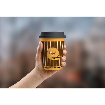 Kahveci Logosu yarışmasına tasarımcı muhammed aydın tarafından sunulan  tasarım 