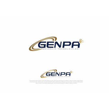 GENPA LOGOSUNU ARIYOR yarışmasına tasarımcı Kalzeno tarafından sunulan  tasarım 