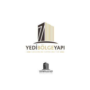 İnşaat firmamız için logo tasarımı yarışmasına tasarımcı velvet tarafından sunulan  tasarım 