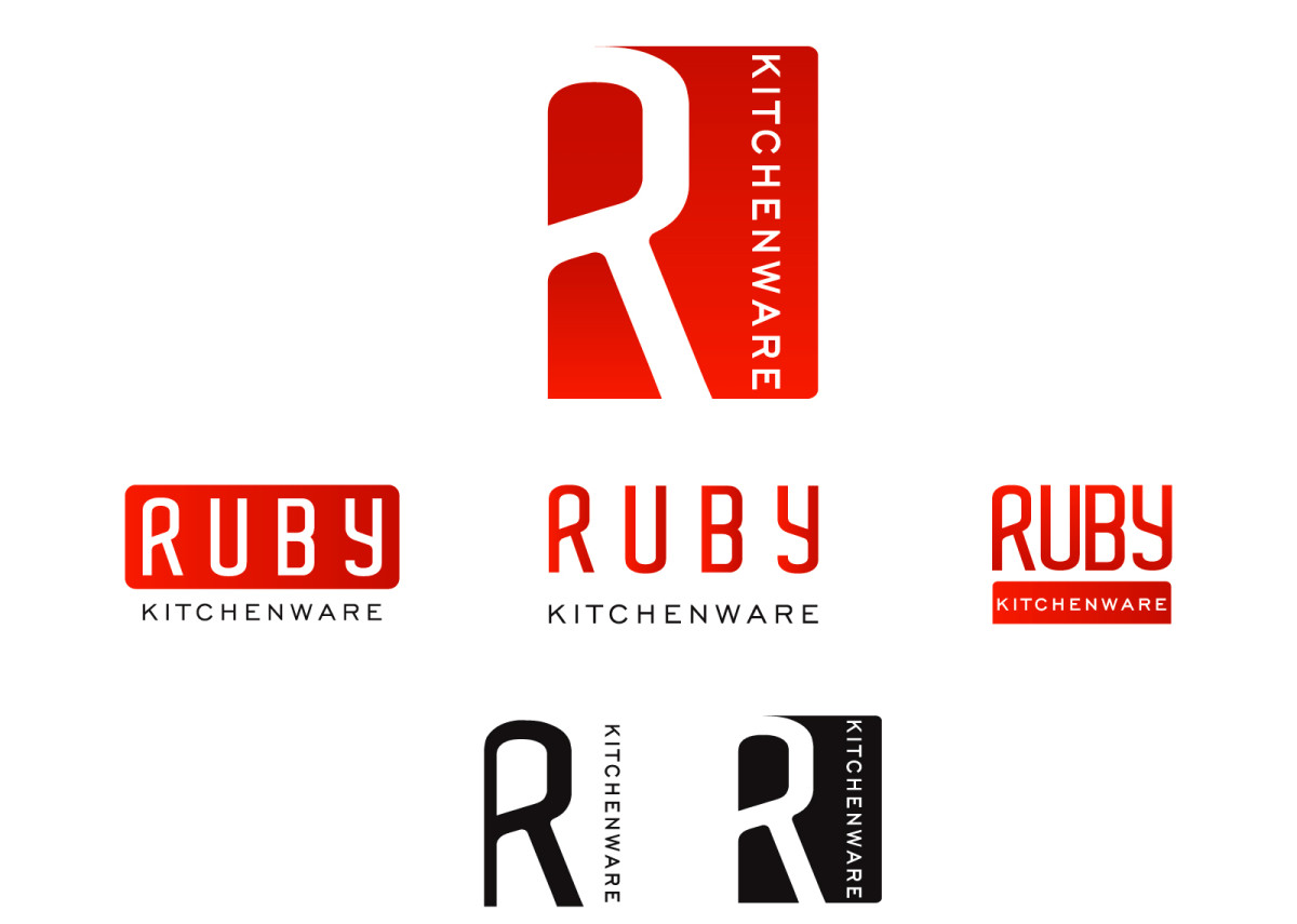Tasarlayan ficonsilion- ''RUBY'' ismine logo çalışması 