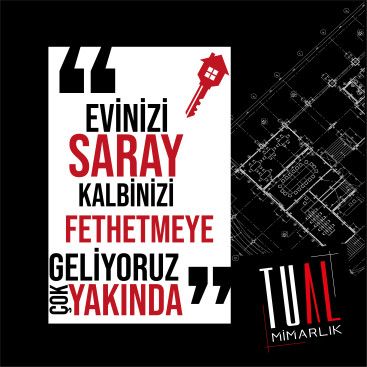 TUAL MİMARLIK - AFİŞ TASARIMI  yarışmasına tasarımcı nursug tarafından sunulan  tasarım 