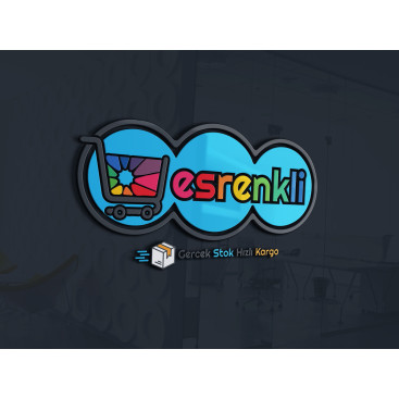 online mağazamıza özgü logo tasarımı  yarışmasına tasarımcı LogoMerkezi.com tarafından sunulan  tasarım 