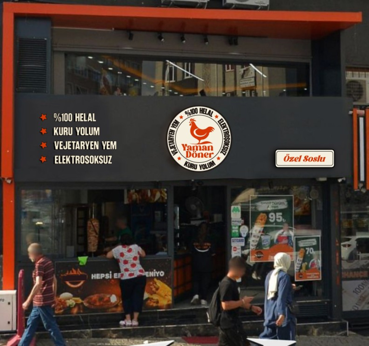 Tasarlayan Agolafer-Kuru Yolum Helal Tavuk Döner Markası 