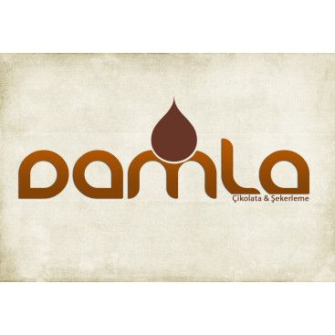 DAMLA Çikolata ve Şekerleme logo tasarım yarışmasına tasarımcı erensami tarafından sunulan  tasarım 