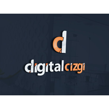 Digital Çizgi Ajans Sitemiz İçin Logo. yarışmasına tasarımcı Eren's tarafından sunulan  tasarım 