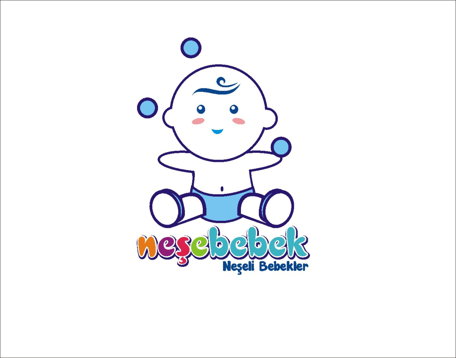Tasarlayan ardıl-NeşeBebek.com Logo Tasarımı 355x100 px