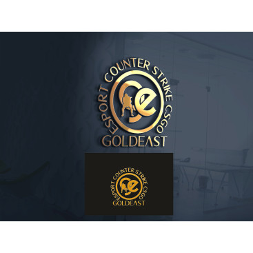 GoldEast Esport Counter Stike CsGo Logo yarışmasına tasarımcı Memorasyon tarafından sunulan  tasarım 