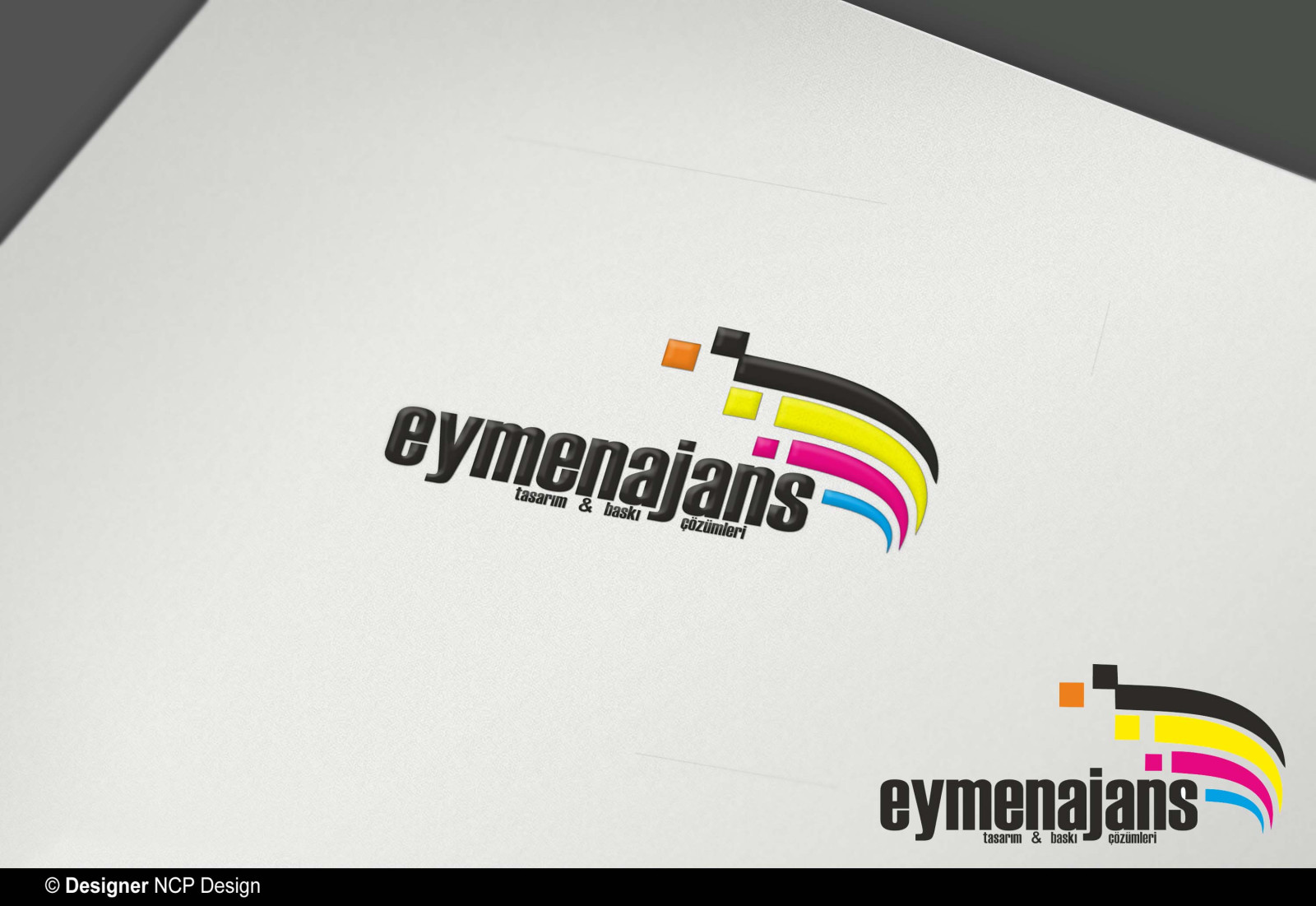 Tasarlayan NCP_design-Eymen Ajans Yeni Logo Tasarımı