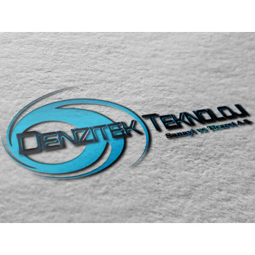 Denzitek Teknoloji A.Ş. Logo Tasarımı yarışmasına tasarımcı grafAkir_aciZz tarafından sunulan  tasarım 