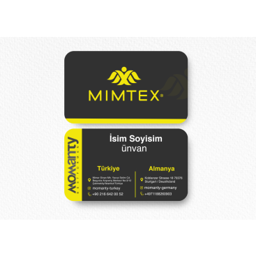 Etkileyici modern bir KARTVİZİT... yarışmasına tasarımcı vetotasarım tarafından sunulan  tasarım 