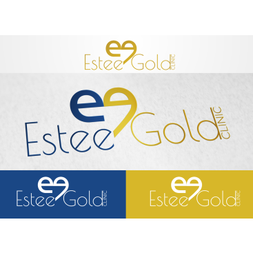 Estetik clinic merkezimize logo yarışmasına tasarımcı fuzuli tarafından sunulan  tasarım 