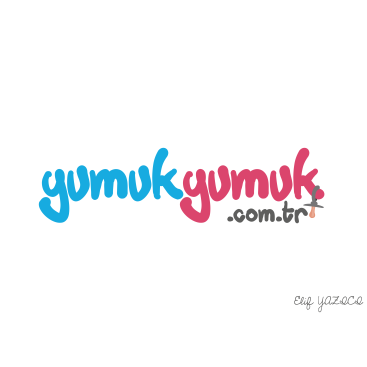 YUMUKYUMUK.COM.TR Logo ve Amblem Tasarım yarışmasına tasarımcı ElifYAZICI tarafından sunulan  tasarım