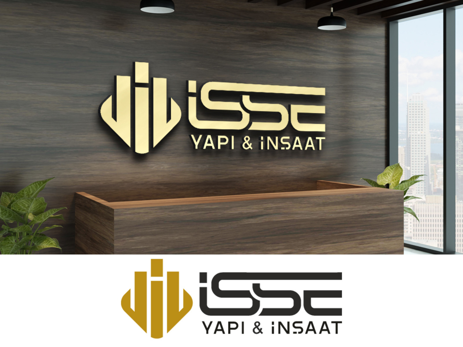 Tasarlayan Ersin Esra-inşaat firmam için kaliteli bir logo 