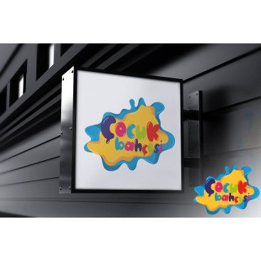 Kres gündüz cocuk bakimevi icin logo  yarışmasına tasarımcı enesguldali tarafından sunulan  tasarım 