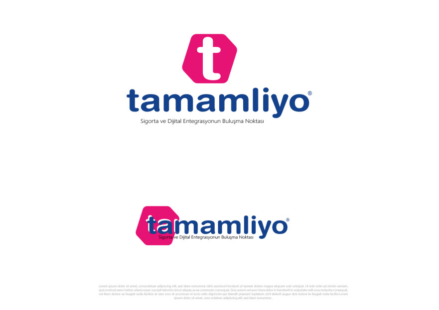 TAMAMLIYO GİRİŞİMİ İÇİN LOGO yarışmasına tasarımcı 8888 tarafından sunulan  tasarım 