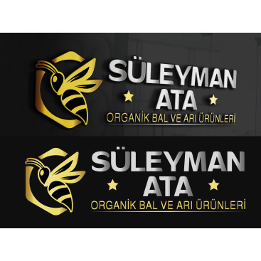 Organik bal ve arı ürünleri pazarlaması yarışmasına tasarımcı Bluewolf34 tarafından sunulan  tasarım 