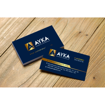 Kartvizit tasarımı yarışmasına tasarımcı ASL REKLAM tarafından sunulan  tasarım 