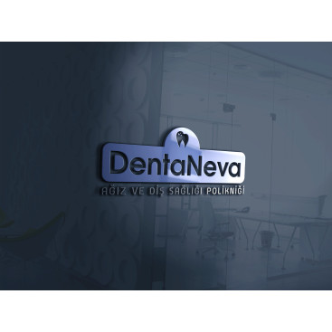 Diş kliniği için logo tasarımı yarışmasına tasarımcı kamran tarafından sunulan  tasarım 