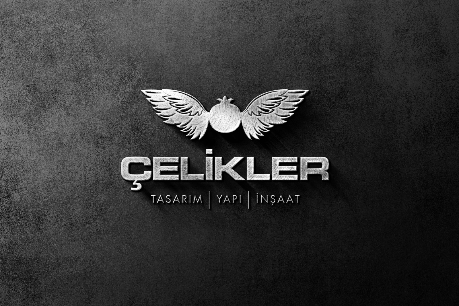 Tasarlayan Mehmet Can Nalbant-ÇELİKLER TASARIM İNŞAAT Logo Tasarımı