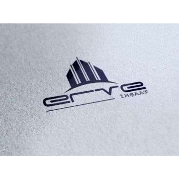 ERVE İnşaat İçin Logo+KurumsalKimlik yarışmasına tasarımcı grafAkir_aciZz tarafından sunulan  tasarım 