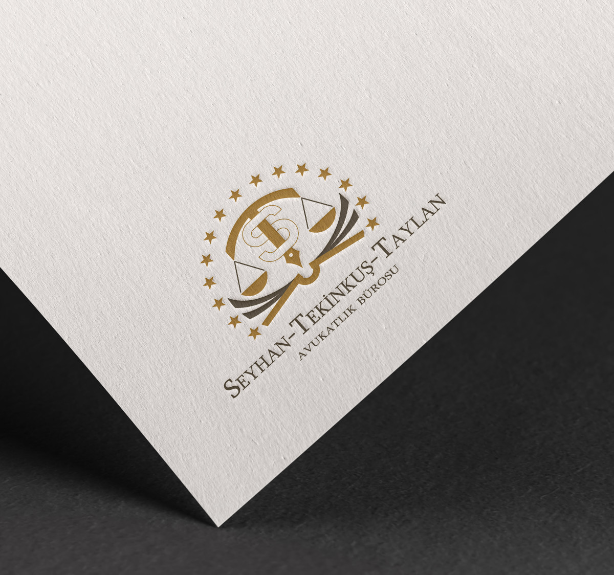 Tasarlayan ekceen -Avukatlık Ortaklığı İçin Kurumsal Kimlik