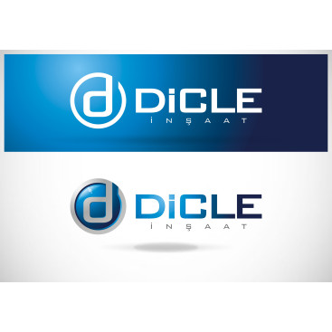 DİCLE İNŞAATA LOGO TASARIMI yarışmasına tasarımcı RΛPİDO tarafından sunulan  tasarım 