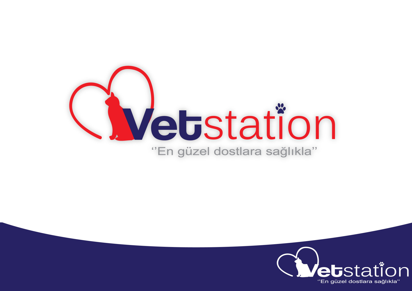 Tasarlayan dream_design-VET STATION VETERİNER KLİNİĞİ   LOGO 