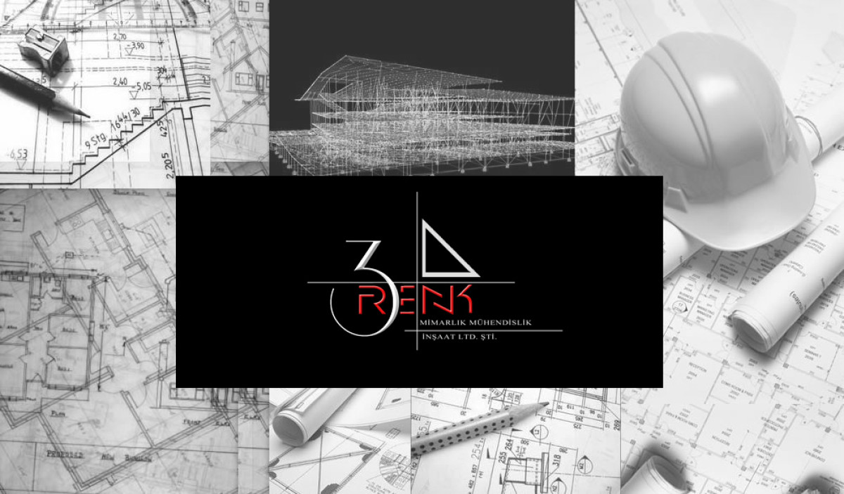 Tasarlayan yeliztasarım-3 RENK MİMARLIK LOGO TASARIMI